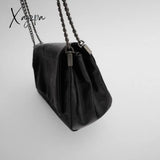 Xajzpa - Luxury Handbags Women Bags Designer Vintage Shoulder Bag New Chain Messenger Soft Flap