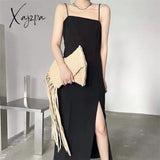 Xajzpa - Luxury Long Tassel Clucth Bags For Women Designer Leather Woven Lady Handbags High Quality