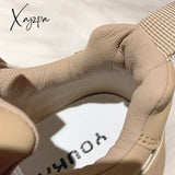 Xajzpa - Luxury Shoes Women Designers Platform White Black Sneakers For Ladies Casual Zapatillas