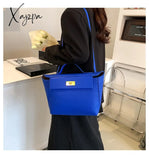 Xajzpa - Luxury Women Bag Large Capacity Female Tote Fashion Brand Handbag High Quality Pu Leather