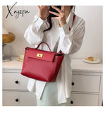 Xajzpa - Luxury Women Bag Large Capacity Female Tote Fashion Brand Handbag High Quality Pu Leather