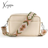 Xajzpa - Luxury Women Crossbody Bags Elegant Soft Ladies Pu Leather Purse Female Shoulder Tote Bag