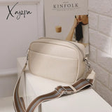Xajzpa - Luxury Women Crossbody Bags Elegant Soft Ladies Pu Leather Purse Female Shoulder Tote Bag