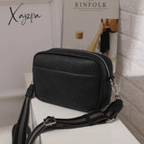 Xajzpa - Luxury Women Crossbody Bags Elegant Soft Ladies Pu Leather Purse Female Shoulder Tote Bag