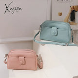 Xajzpa - Luxury Women Crossbody Bags Elegant Soft Ladies Pu Leather Purse Female Shoulder Tote Bag