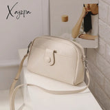 Xajzpa - Luxury Women Crossbody Bags Elegant Soft Ladies Pu Leather Purse Female Shoulder Tote Bag