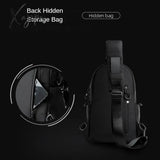 Xajzpa - Male Shoulder Chest Bag For Men Casual Crossbody Anti Theft School Summer Outdoor Short