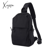 Xajzpa - Male Shoulder Chest Bag For Men Casual Crossbody Anti Theft School Summer Outdoor Short