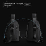 Xajzpa - Male Shoulder Chest Bag For Men Casual Crossbody Anti Theft School Summer Outdoor Short