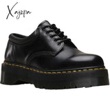 Xajzpa - Martens 8053 Leather Platform Casual Shoes Dr Womans Shoes 5-Eye Style Heightening Fashion