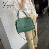 Xajzpa - Matte Ladies Handbag Scrub Women’s Shoulder Crossbody Bag Large Capacity Pu Leather