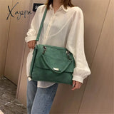 Xajzpa - Matte Ladies Handbag Scrub Women’s Shoulder Crossbody Bag Large Capacity Pu Leather
