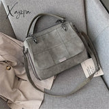 Xajzpa - Matte Ladies Handbag Scrub Women’s Shoulder Crossbody Bag Large Capacity Pu Leather