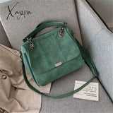 Xajzpa - Matte Ladies Handbag Scrub Women’s Shoulder Crossbody Bag Large Capacity Pu Leather