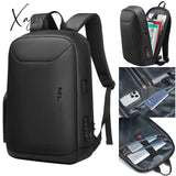 Xajzpa - Men Anti-Theft 15.6 Inch Laptop Backpacks Usb Waterproof Notebook Bag Schoolbag Sports