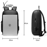 Xajzpa - Men Anti-Theft 15.6 Inch Laptop Backpacks Usb Waterproof Notebook Bag Schoolbag Sports