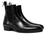 Xajzpa - Men Boots New For Winter High Quality Ankle Fashion Casual Boot Male Vinage Classic Dress