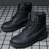 Xajzpa - Men Boots New Winter Slippers Warm Men Shoes Waterproof Non-Slip Plush Sneakers Male Tenis