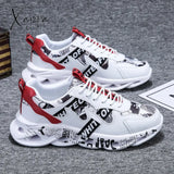 Xajzpa - Men Casual Male Sneakers Shoes Cushion Soft Tenis Masculino Adulto Mens Designer Shoe