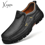 Xajzpa - Men Casual Shoes Loafers Sneakers New Fashion Retro Leisure Zapatos Casuales Hombres Big