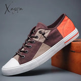 Xajzpa - Men Casual Shoes Mens Canvas For Fashion Flats Brand Men’s Driving Sneakers