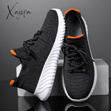 Xajzpa - Men Casual Sneakers High Quality Male Breathable Fashion Gym Light Walking Shoes Plus Size