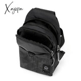 Xajzpa - Men Cross Body Shoulder Backpack Sling Chest Bag Outdoor Sports Travel Waterproof Nylon