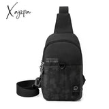 Xajzpa - Men Cross Body Shoulder Backpack Sling Chest Bag Outdoor Sports Travel Waterproof Nylon