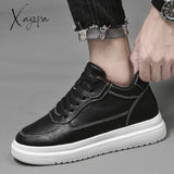 Xajzpa - Men Elevator Shoes Heightening Height Increase Insoles 6-8Cm Man Sneakers Increasing