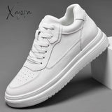 Xajzpa - Men Elevator Shoes Heightening Height Increase Insoles 6-8Cm Man Sneakers Increasing