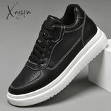 Xajzpa - Men Elevator Shoes Heightening Height Increase Insoles 6-8Cm Man Sneakers Increasing 6Cm /