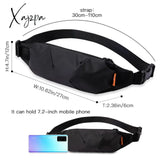 Xajzpa - Men Fanny Pack Teenager Outdoor Sports Running Cycling Waist Bag Male Fashion Shoulder