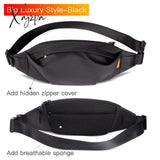 Xajzpa - Men Fanny Pack Teenager Outdoor Sports Running Cycling Waist Bag Male Fashion Shoulder