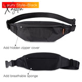 Xajzpa - Men Fanny Pack Teenager Outdoor Sports Running Cycling Waist Bag Male Fashion Shoulder