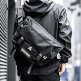 Xajzpa - Men Messenger Bags Waterproof Large Crossbody Shoulder Men’s Hip Hop Street Cycling