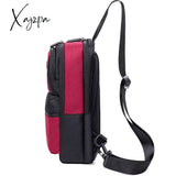 Xajzpa - Men Multifunction Chest Bag Fashion Shoulder Business Travel Messenger Pack Waterproof