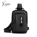 Xajzpa - Men Nylon Backpack Rucksack Cross Body Shoulder Bags Military Travel Male Fashion