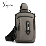 Xajzpa - Men Nylon Backpack Rucksack Cross Body Shoulder Bags Military Travel Male Fashion