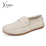 Xajzpa - Men Shoes Loafers Luxury Trendy 2023 Casual Slip On Formal Summer Moccasins Mesh Black