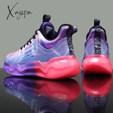 Xajzpa - Men Shoes Sneakers Male Mens Casual Shoes Tenis Luxury Trainer Race Breathable Fashion