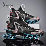 Xajzpa - Men Shoes Sneakers Male Mens Casual Shoes Tenis Luxury Trainer Race Breathable Fashion