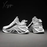 Xajzpa - Men Shoes Sneakers Male Mens Casual Shoes Tenis Luxury Trainer Race Breathable Fashion