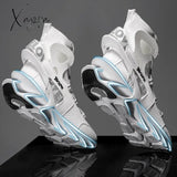 Xajzpa - Men Shoes Sneakers Male Mens Casual Shoes Tenis Luxury Trainer Race Breathable Fashion