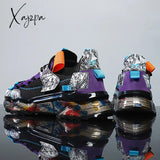 Xajzpa - Men Shoes Sneakers Male Mens Casual Shoes Tenis Luxury Trainer Race Breathable Fashion