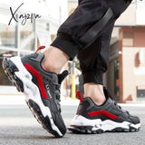 Xajzpa - Men Shoes Sneakers Male Mens Casual Shoes Tenis Luxury Trainer Race Breathable Fashion