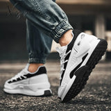 Xajzpa - Men Shoes Sneakers Male Mens Casual Shoes Tenis Luxury Trainer Race Breathable Fashion