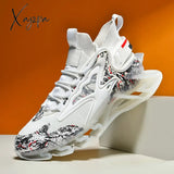 Xajzpa - Men Shoes Sneakers Male Mens Casual Shoes Tenis Luxury Trainer Race Breathable Fashion