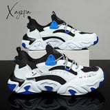 Xajzpa - Men Shoes Sneakers Male Mens Casual Shoes Tenis Luxury Trainer Race Breathable Fashion