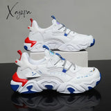 Xajzpa - Men Shoes Sneakers Male Mens Casual Shoes Tenis Luxury Trainer Race Breathable Fashion