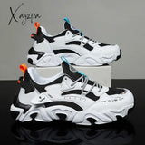 Xajzpa - Men Shoes Sneakers Male Mens Casual Shoes Tenis Luxury Trainer Race Breathable Fashion